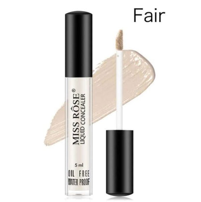 Miss Rose Full Coverage Concealer – Long-Lasting, Waterproof, Crease-Proof | Daily Use | All Skin Types